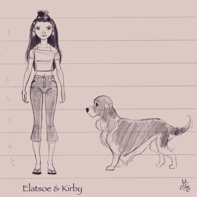 Mili Fay’s Elatsoe: Elatsoe and Kirby Character Chart Mili Fay’s Elatsoe: Elatsoe and Kirby Character Chart