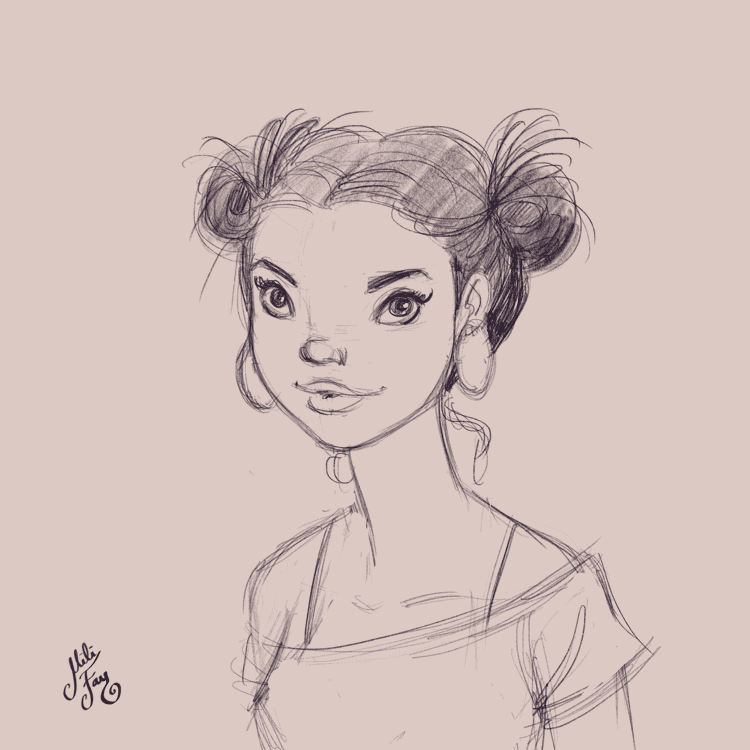 Mili Fay’s Elatsoe: Hair Style 1 Mili Fay’s Elatsoe: Hair Style 1