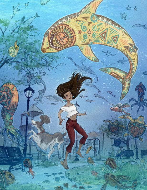 Elatsoe and the ghosts of an ancient ocean.
